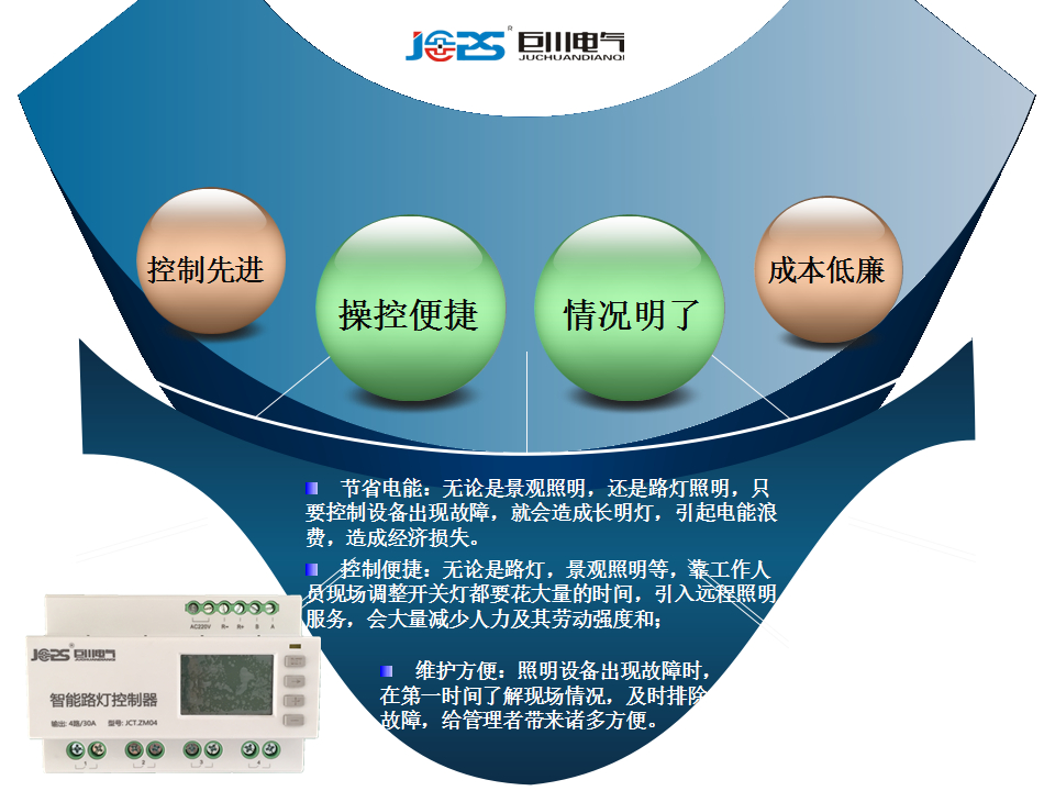 智能路燈控制器優勢